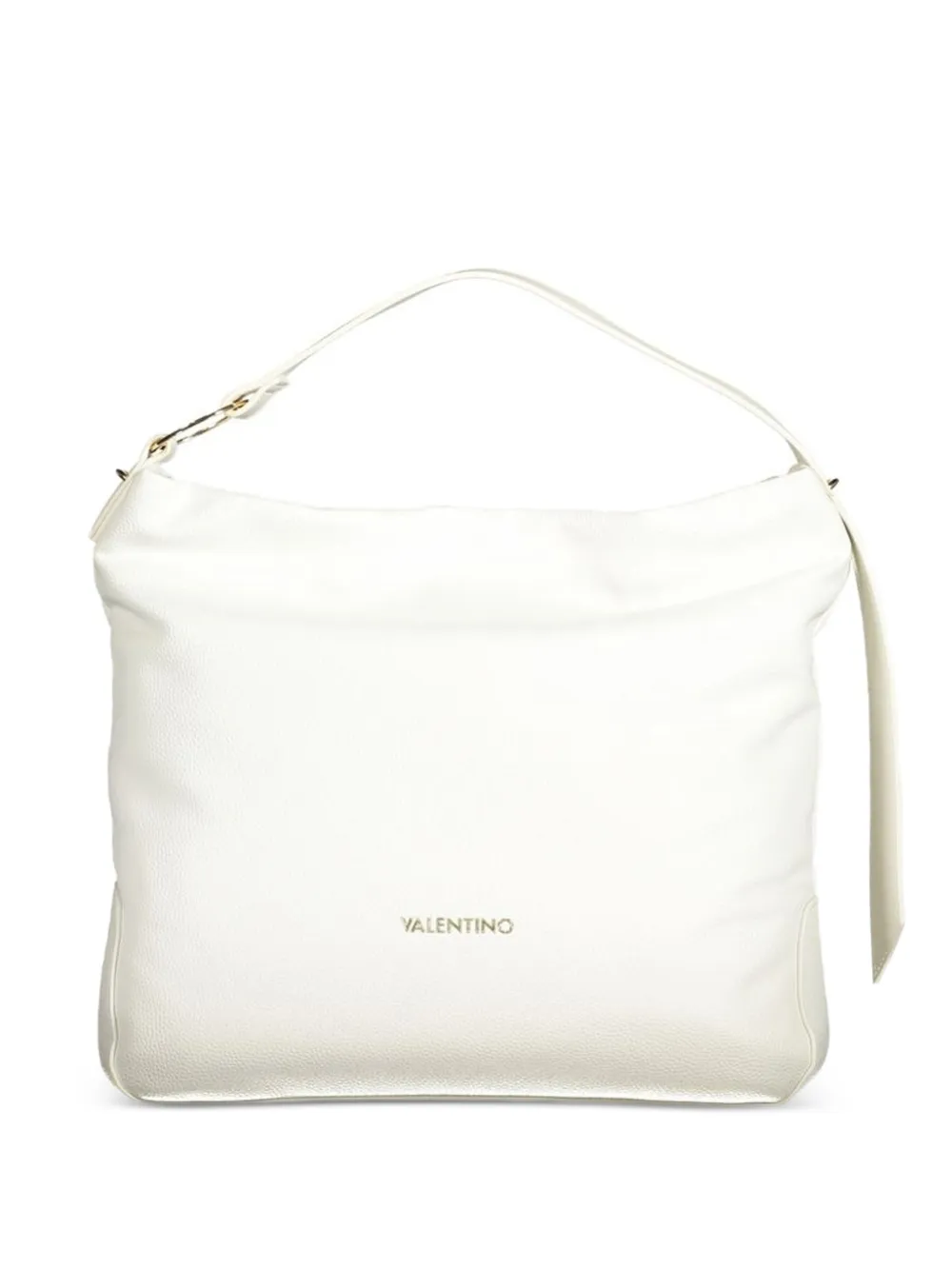 MARIO VALENTINO textured-finish logo-plaque shoulder bag
