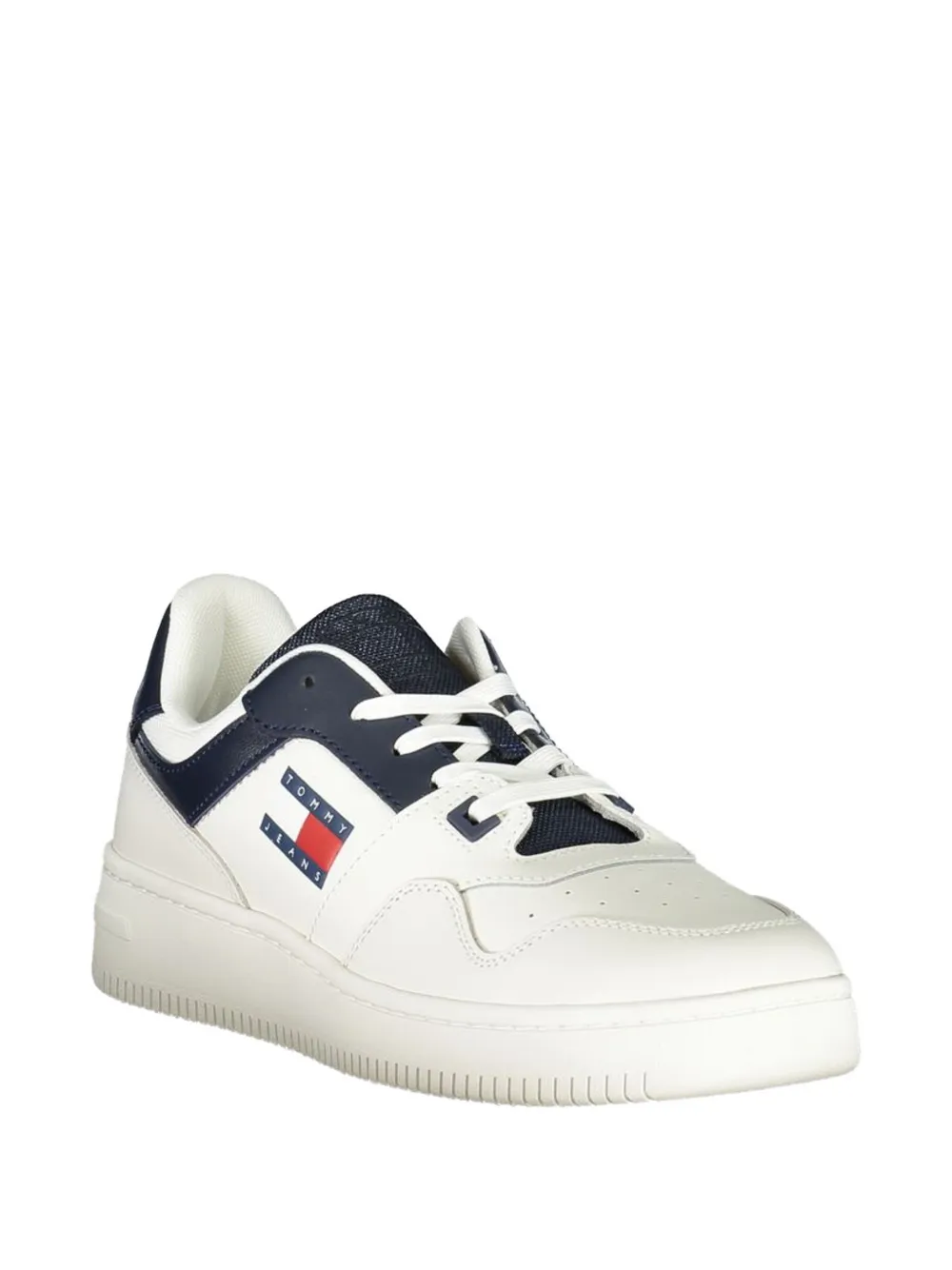 Tommy Hilfiger logo-detail panelled sneakers Wit