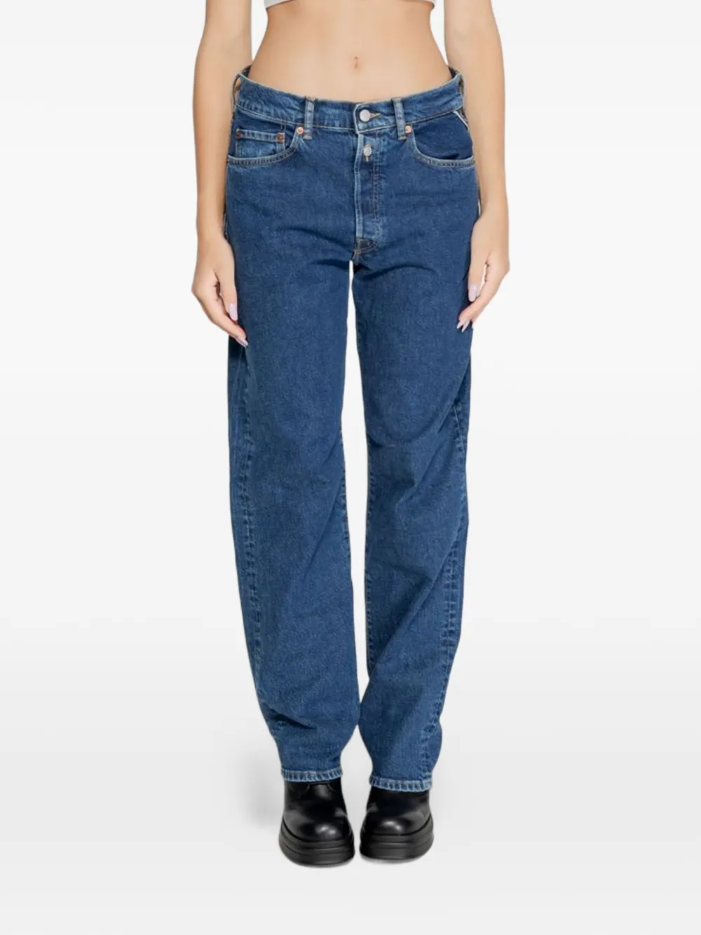 Replay straight-leg jeans - Blu