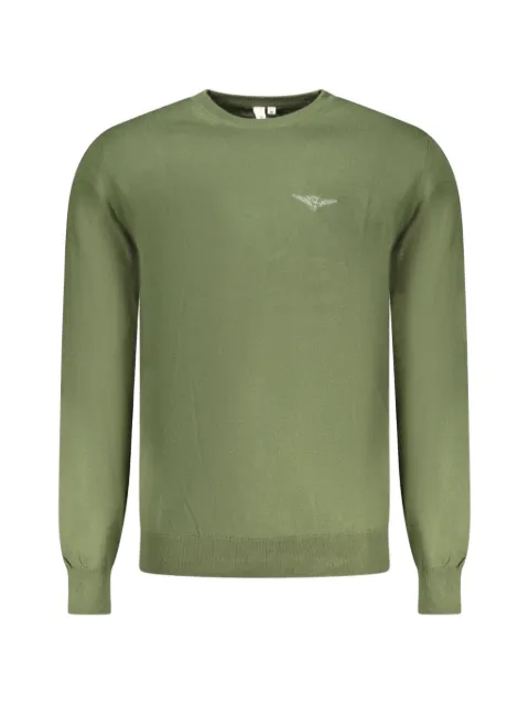Aeronautica Militare logo-embroidered sweater