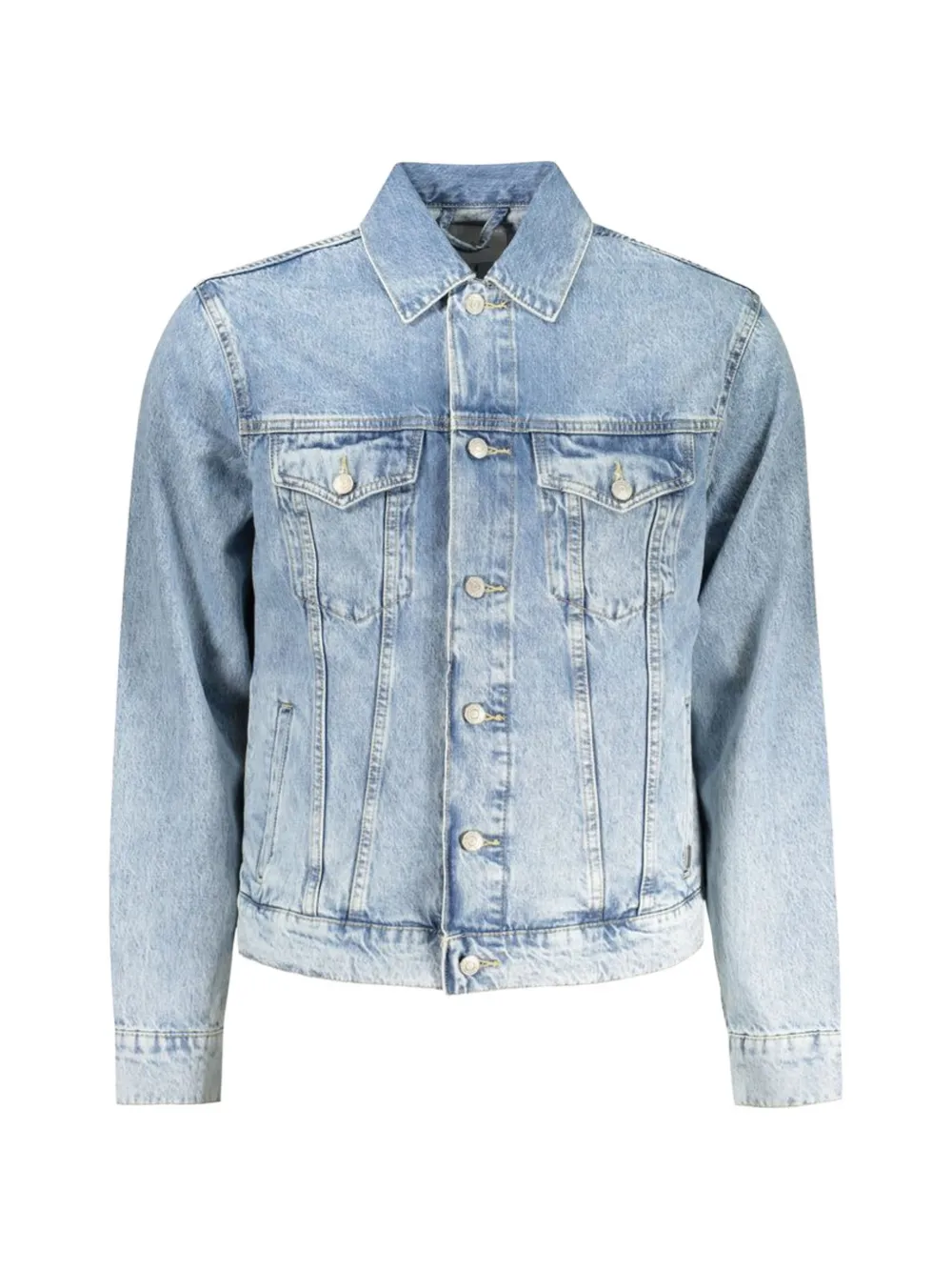 Pepe Jeans acid-wash denim jacket - Blau