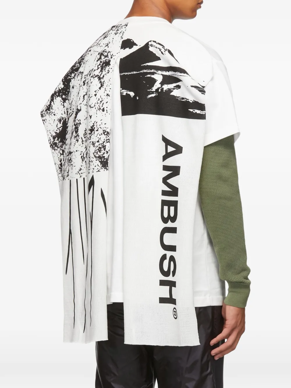 AMBUSH T-shirt met tekst Wit