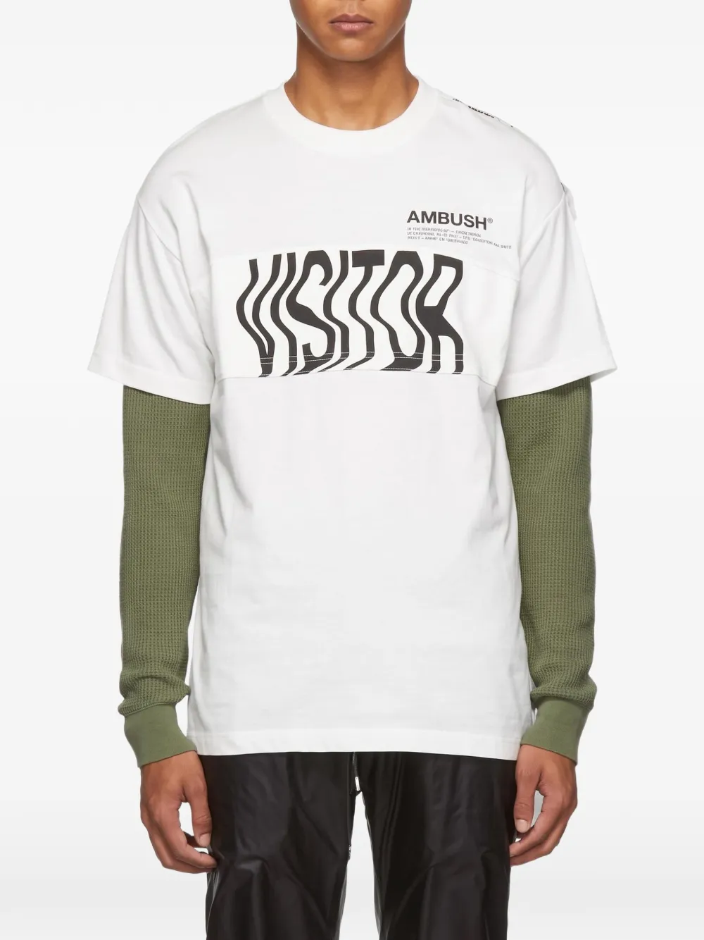 AMBUSH T-shirt met tekst Wit