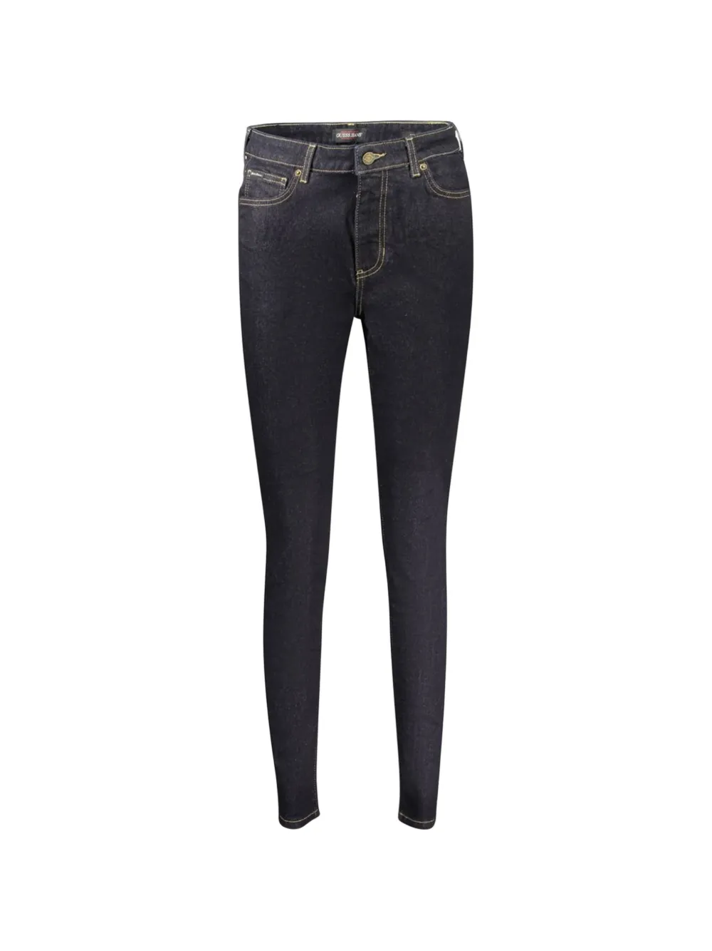 GUESS USA contrast-stitch skinny-cut jeans - Blu