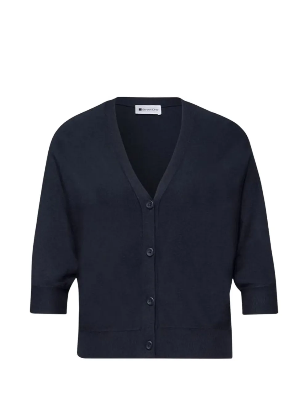 Street One V-neck cardigan - Blu