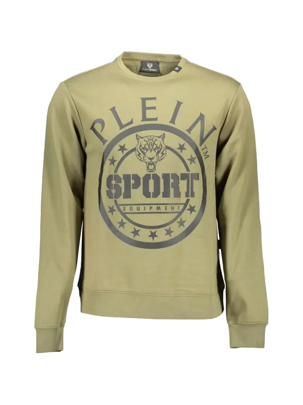 Plein Sport logo-print sweater - Grün