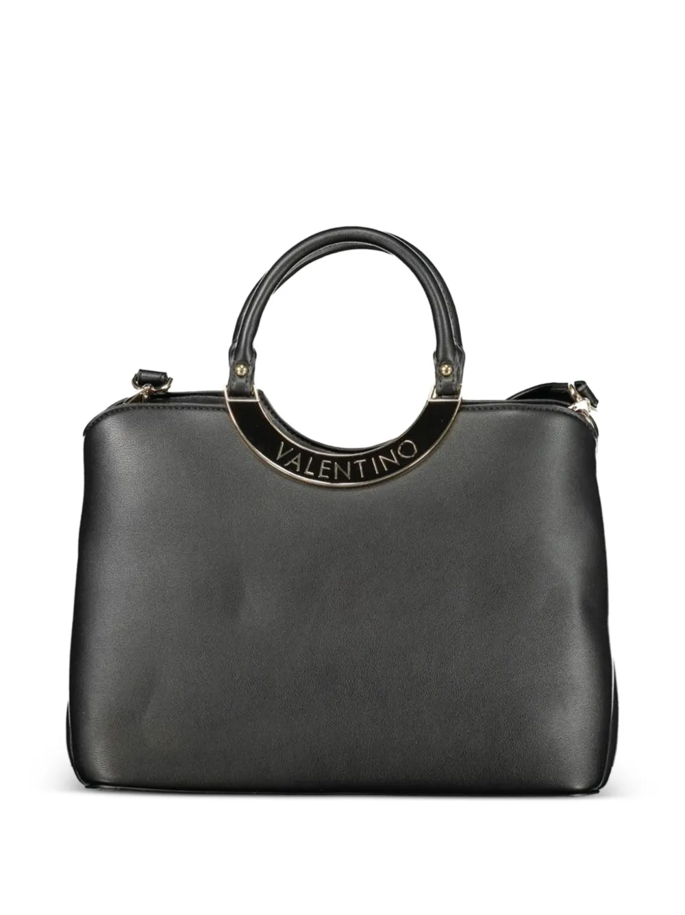 MARIO VALENTINO logo-engraved tote bag - Nero