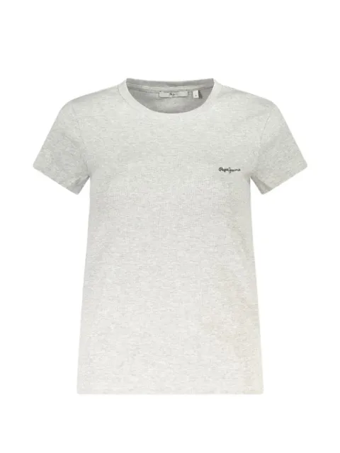 Pepe Jeans logo-print ribbed T-shirt