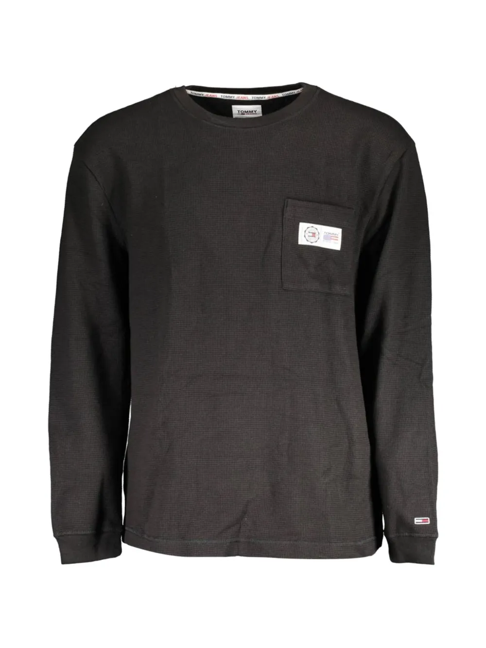 Tommy Hilfiger waffle-knit sweater - Nero