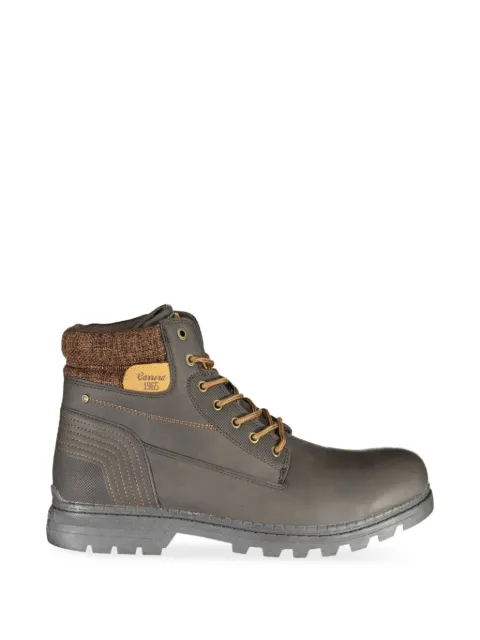 Carrera bottines lacées à col en maille