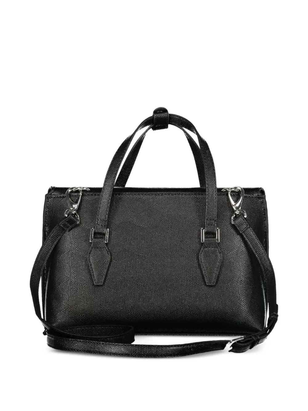 MARIO VALENTINO Shopper met logo Zwart