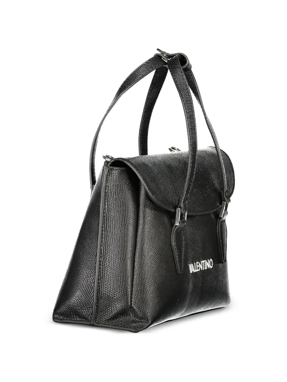 MARIO VALENTINO Shopper met logo Zwart