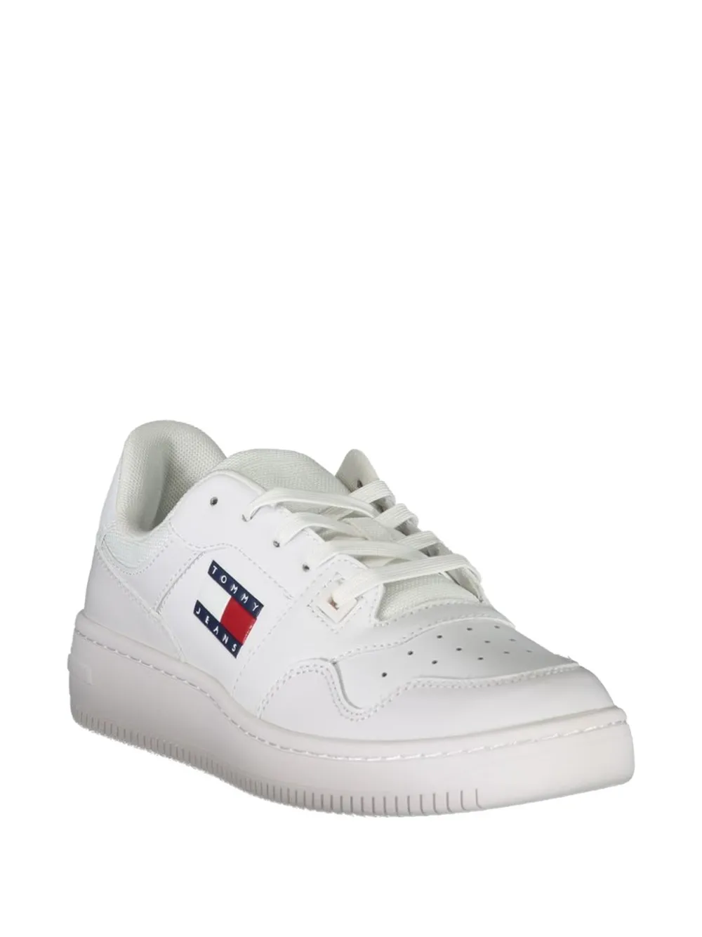 Tommy Hilfiger perforated sneakers Wit