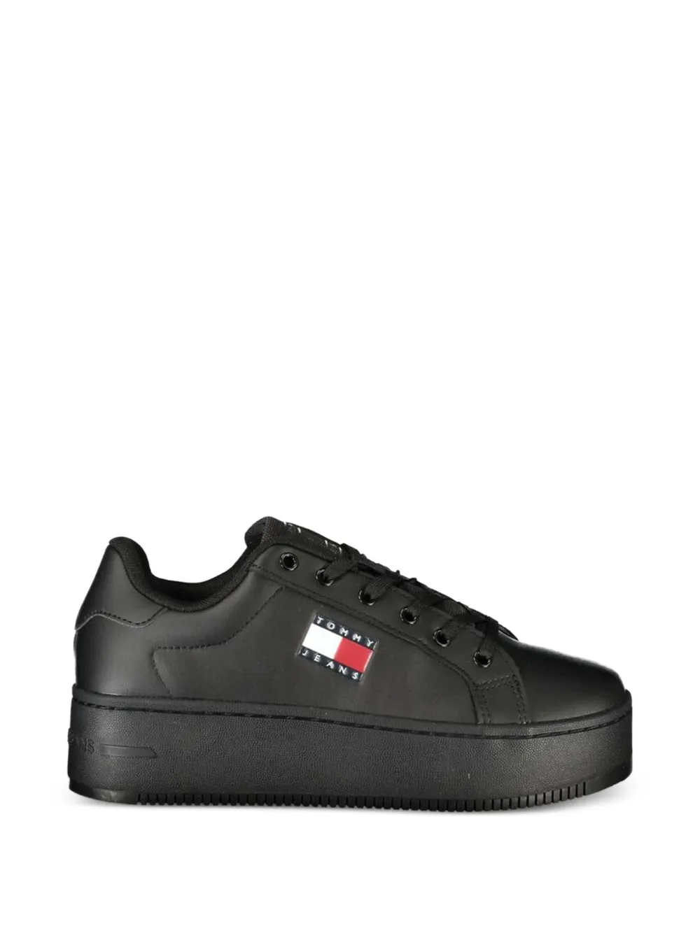Tommy Hilfiger logo-detail sneakers - Schwarz