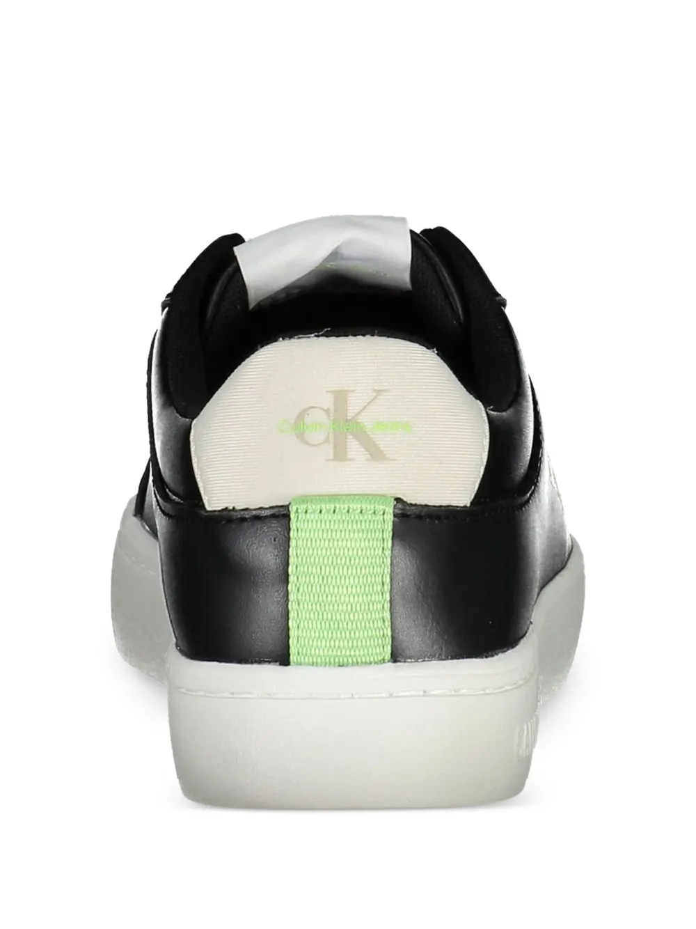 Calvin Klein lace-up low-top sneakers Zwart