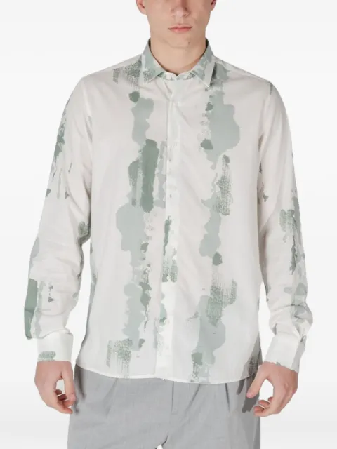 Antony Morato abstract-print long-sleeve shirt