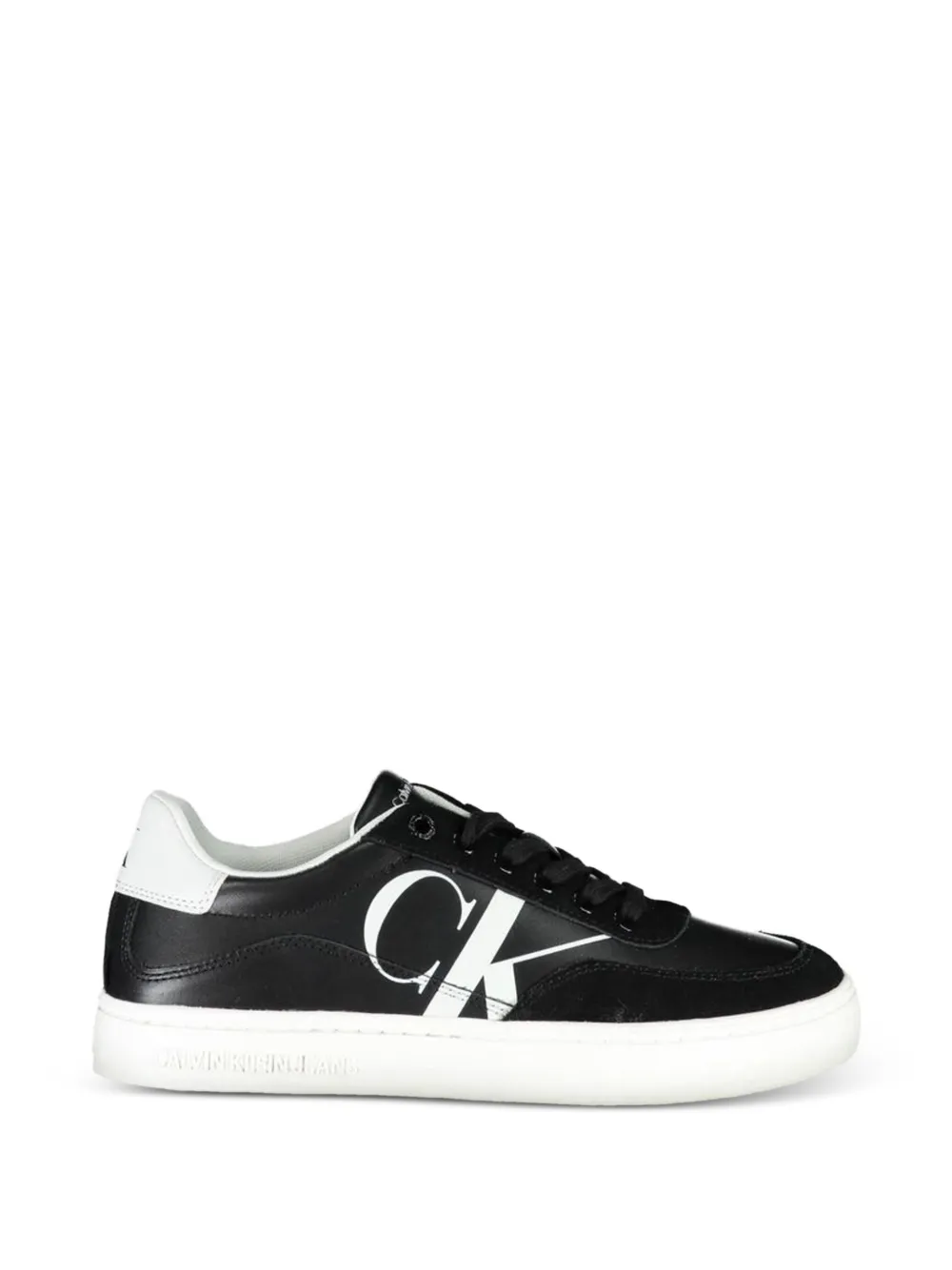 Calvin Klein Jeans logo-print sneakers - Schwarz