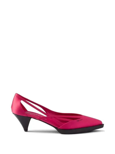 Prada zapatillas con detalle de aberturas