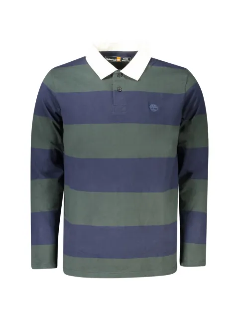 Timberland striped long-sleeve polo shirt