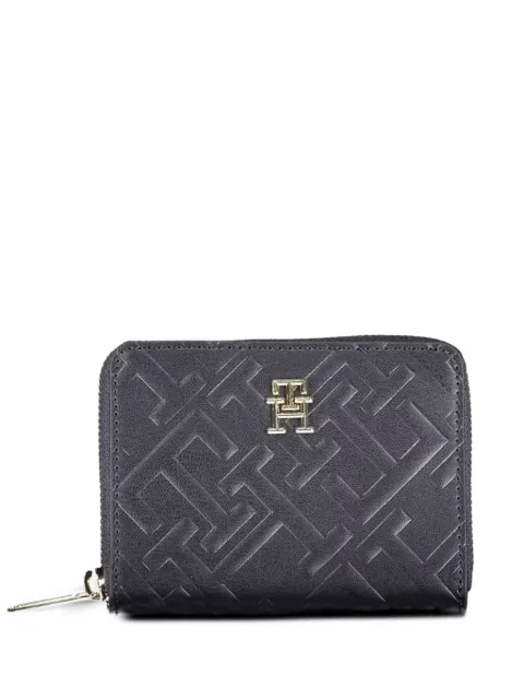Tommy Hilfiger monogram-embossed zip-around wallet