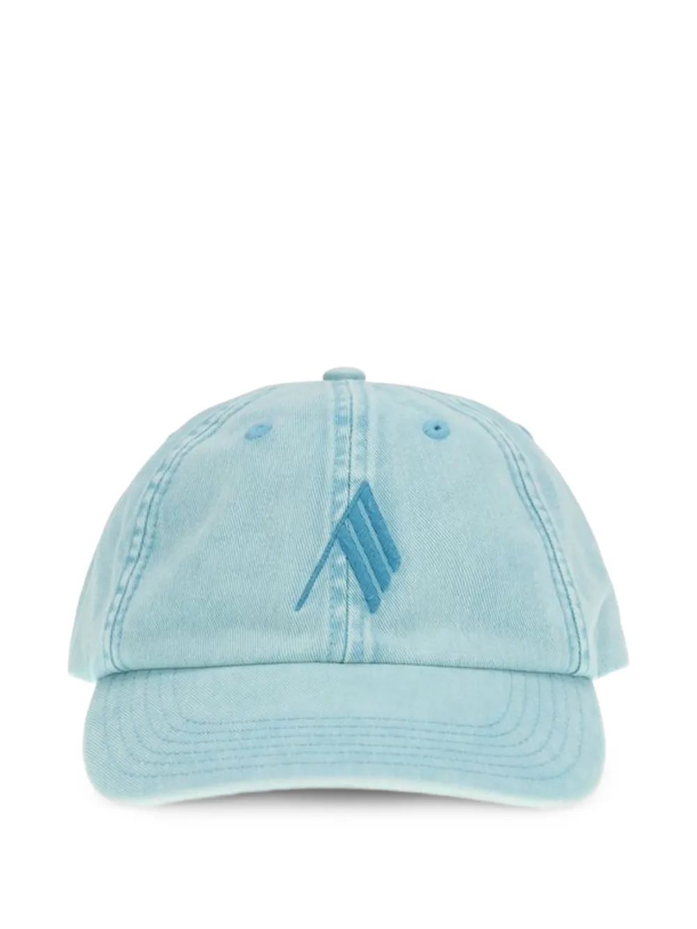 The Attico logo-embroidered baseball cap - Blu