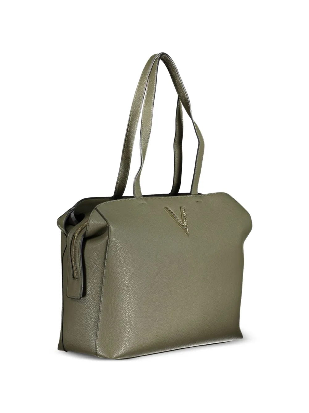 MARIO VALENTINO Bewerkte shopper met V-logo Groen