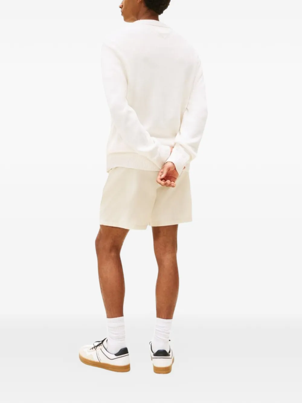 Tommy Jeans Sweater met logo Beige