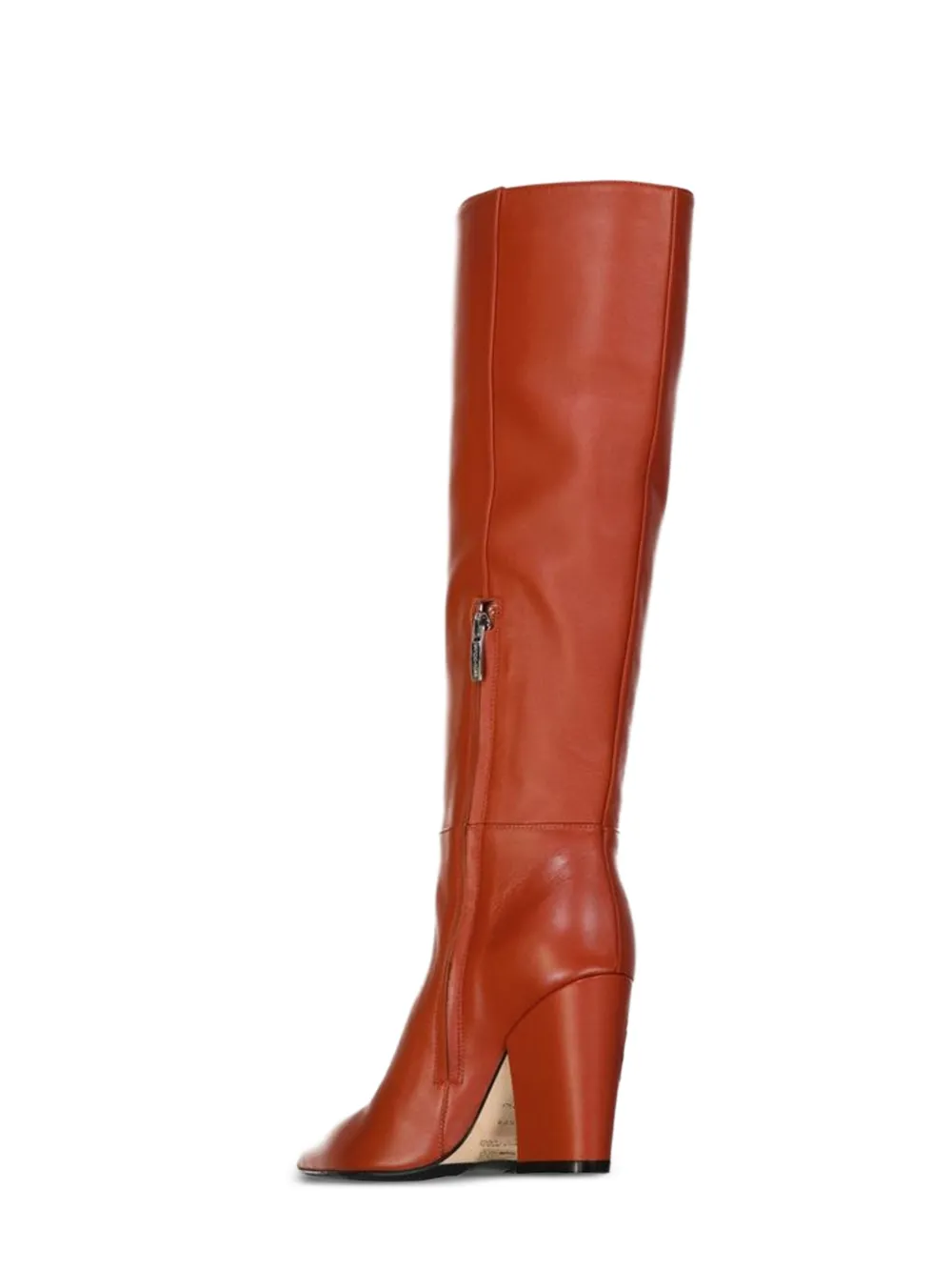 Sergio Rossi pointed-toe leather boots Bruin