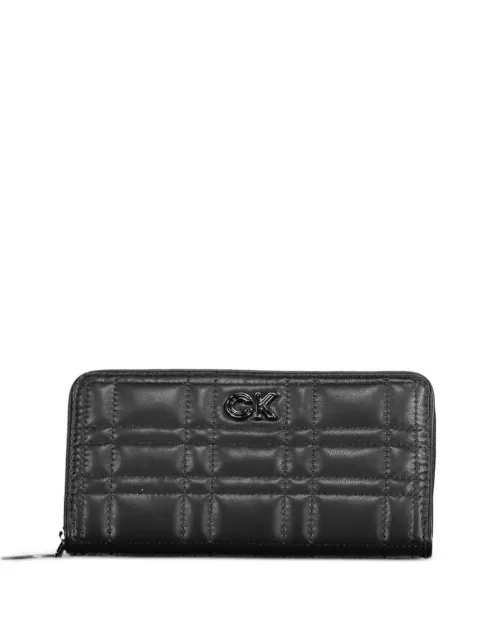 Calvin Klein quilted zip-around wallet