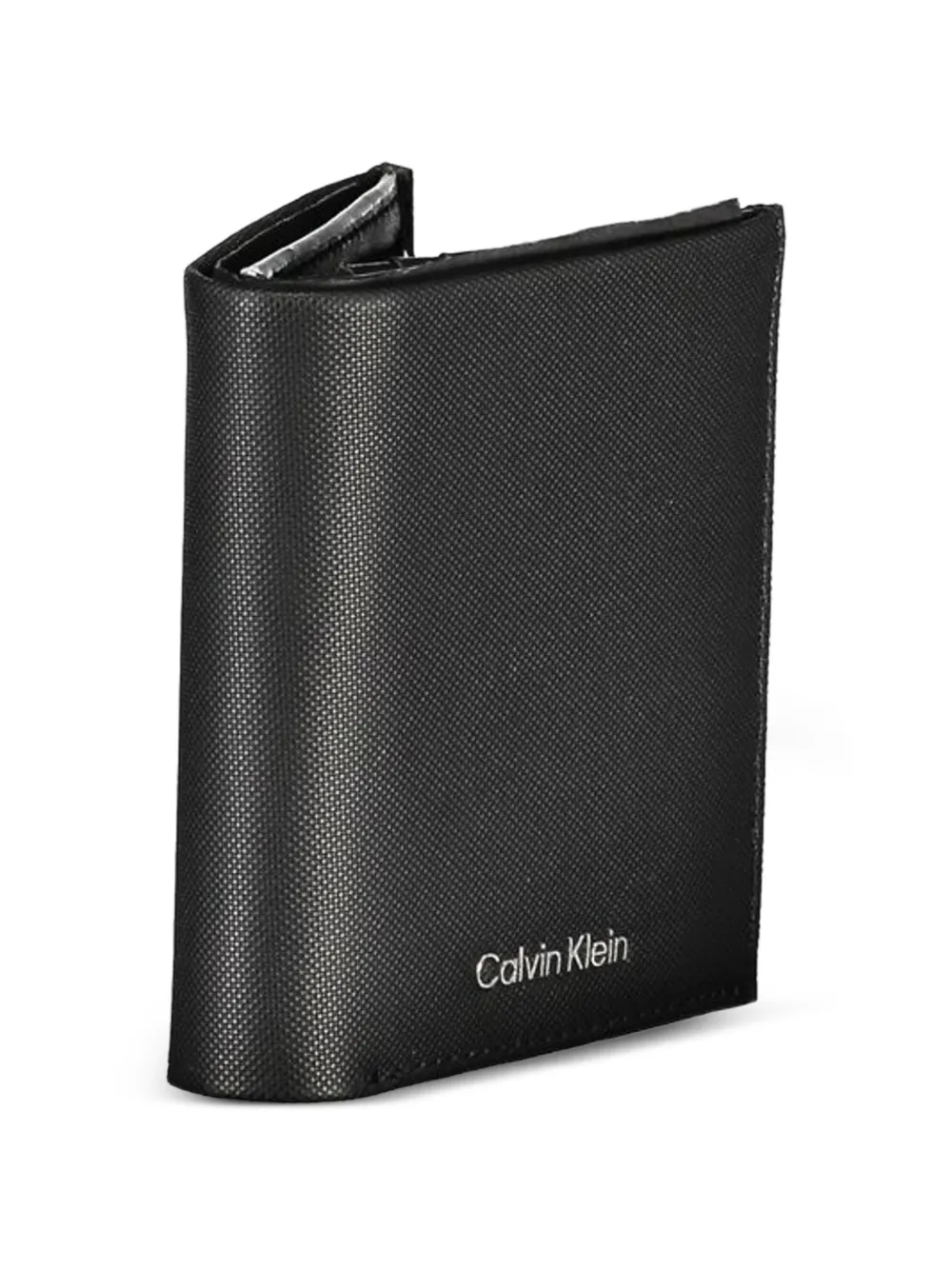 Calvin Klein Portemonnee met textuur Zwart