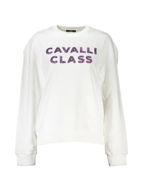 Cavalli Class logo-print sweatshirt