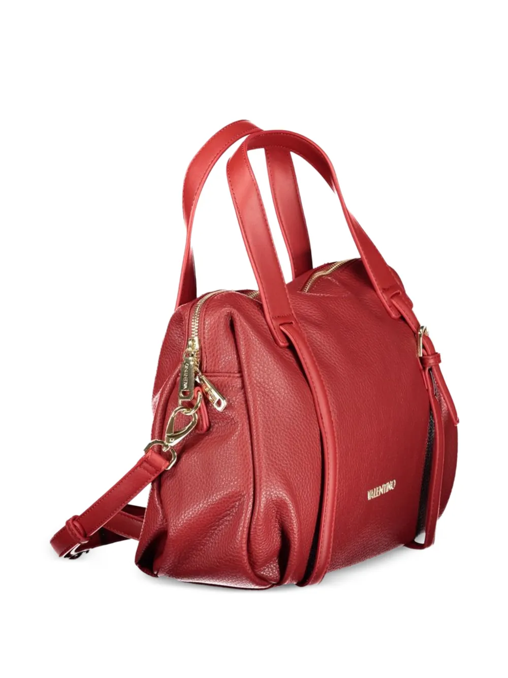 MARIO VALENTINO Wamy shopper met bewerkte textuur Rood