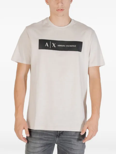 Armani Exchange logo-print T-shirt