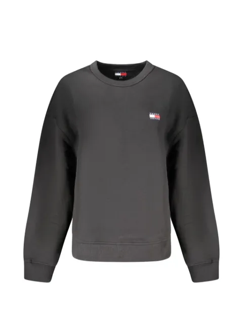Tommy Hilfiger sudadera con parche del logo y cuello redondo