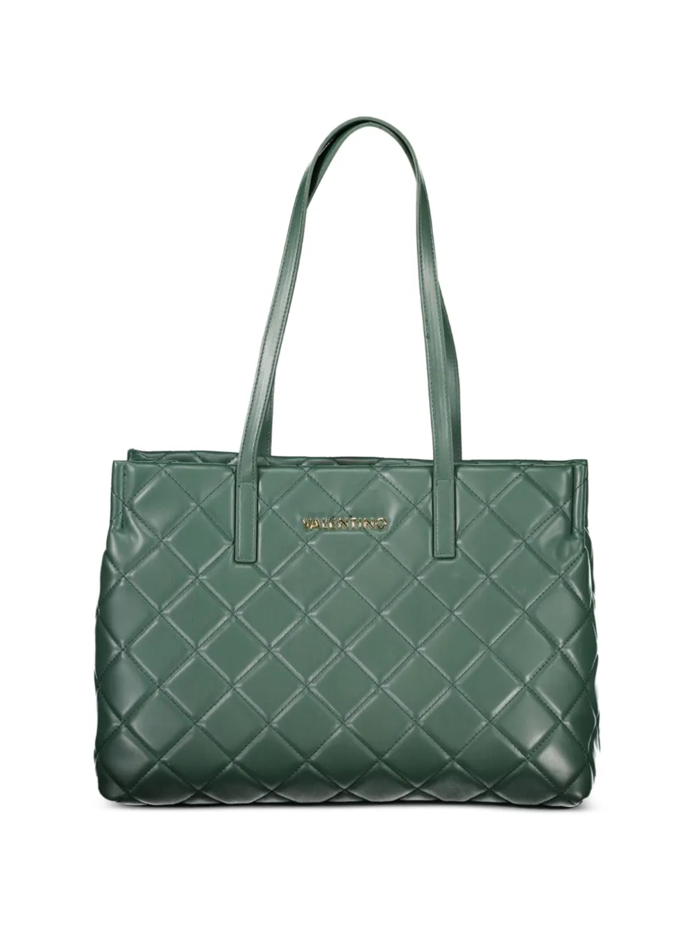 MARIO VALENTINO Ocarina quilted tote bag - Verde