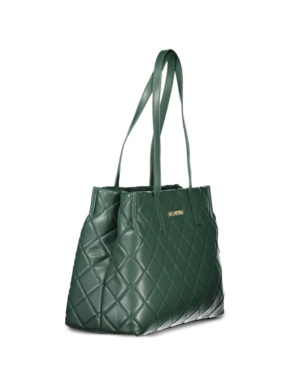 MARIO VALENTINO Ocarina gewatteerde shopper Groen