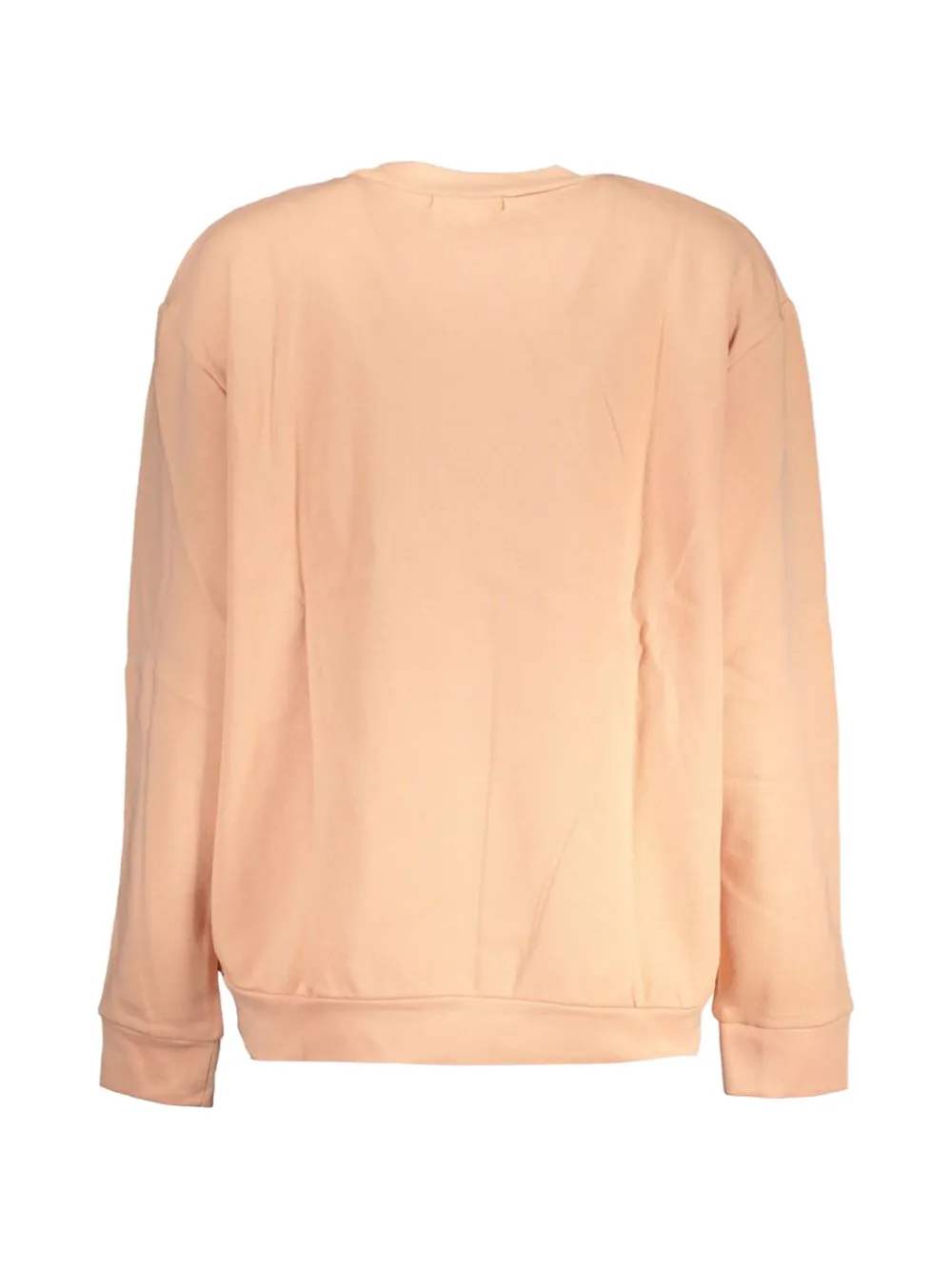 Cavalli Class Sweater met jaguarprint en logo Roze