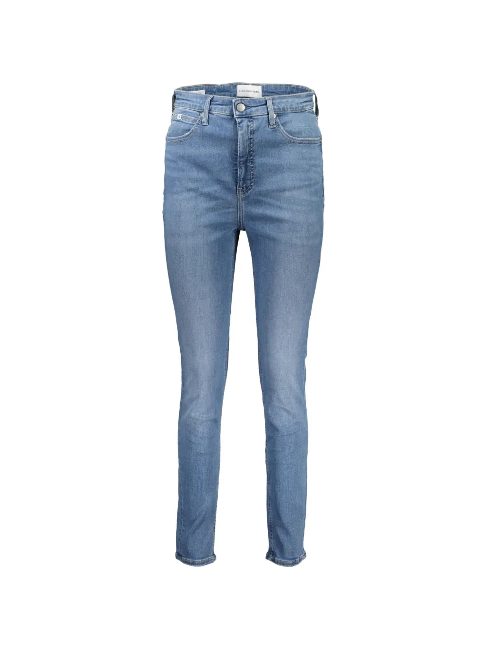 Calvin Klein high-rise skinny jeans - Blau