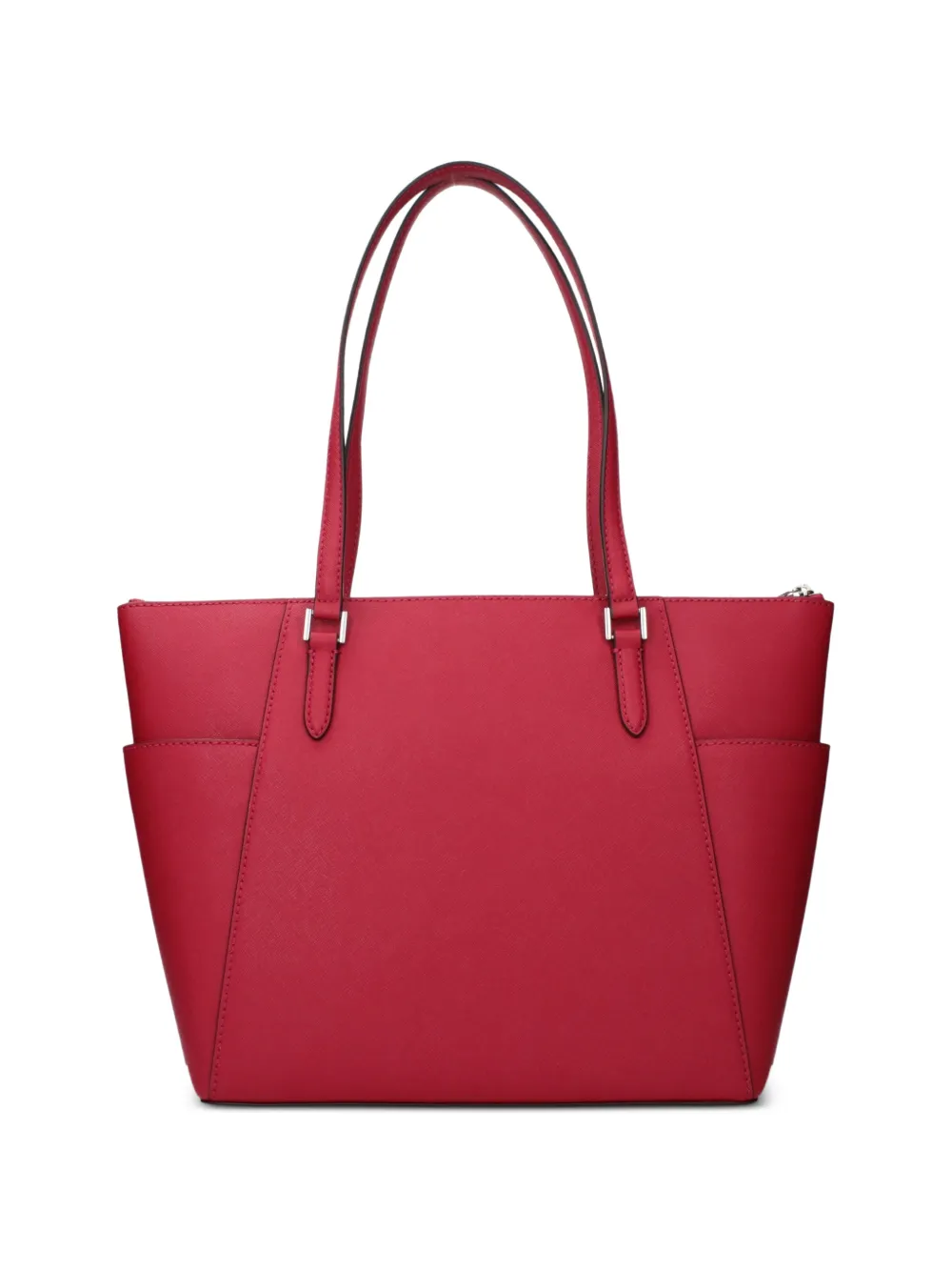 Michael Kors Grote Charlotte leren shopper met logo-plakkaat Roze