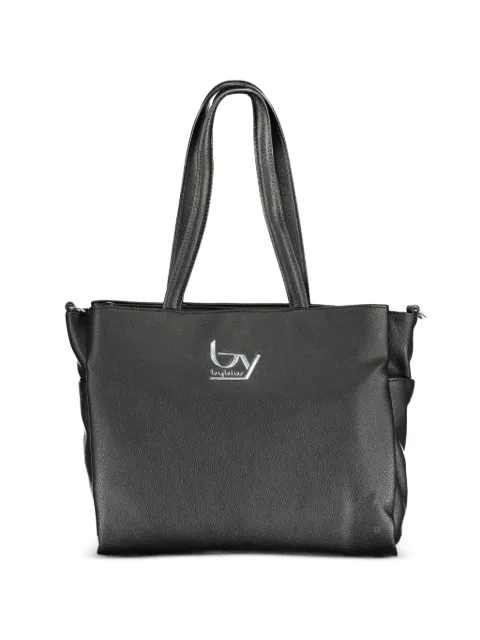 byblos chain-strap logo-plaque tote bag