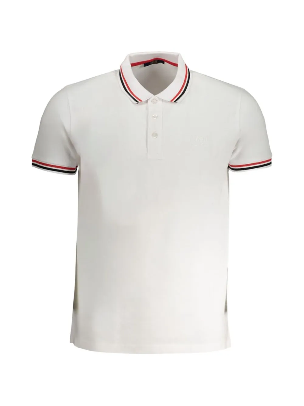 Cavalli Class logo-embroidered polo shirt - Bianco