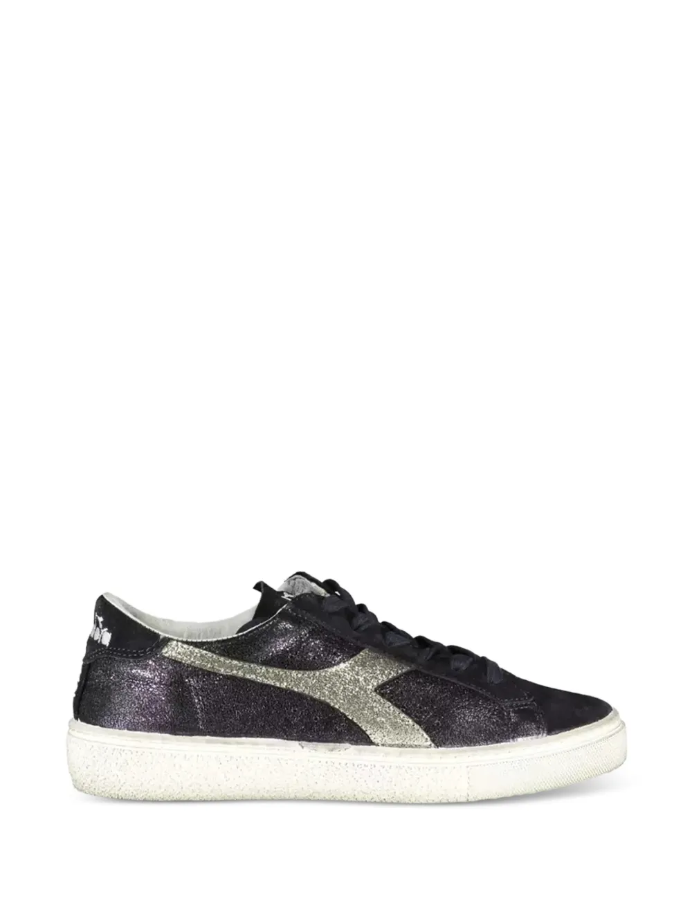 Diadora glitter lace-up sneakers - Blau