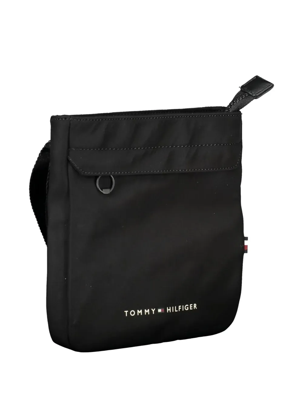 Tommy Hilfiger Schoudertas met logoprint Zwart
