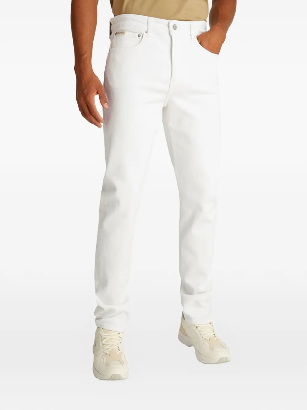 Calvin Klein Jeans skinny-fit jeans - Weiß