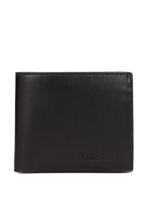 a.testoni bi-fold leather wallet