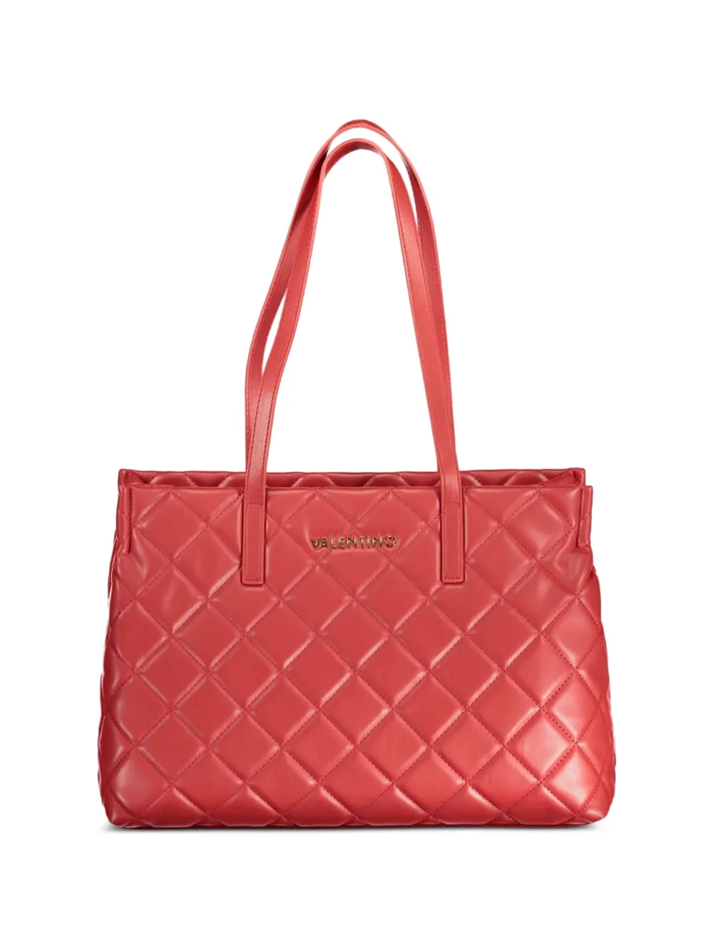 MARIO VALENTINO quilted tote bag - Rosso