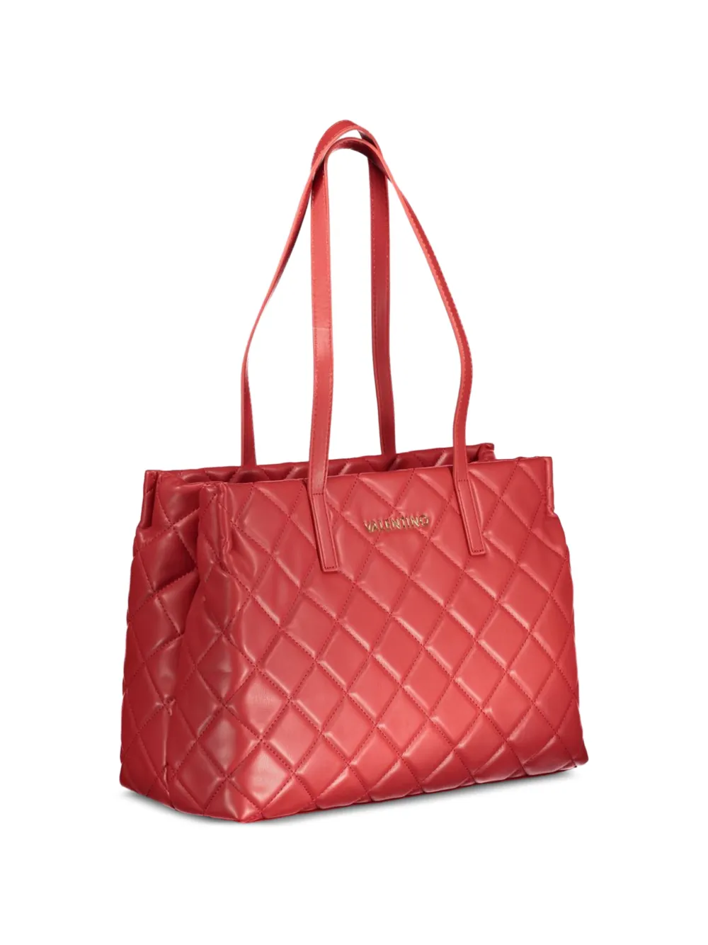 MARIO VALENTINO Gewatteerde shopper Rood
