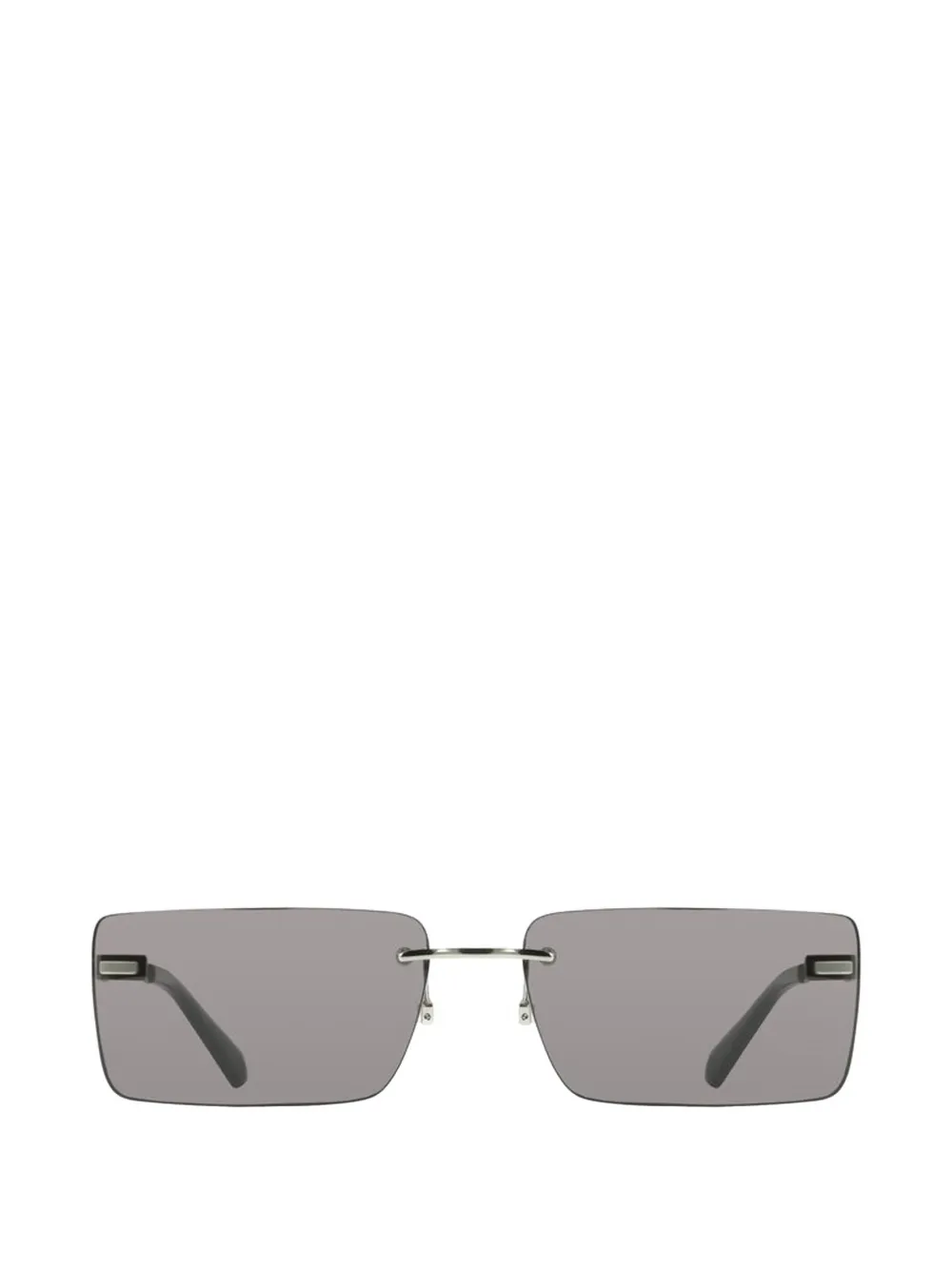 Calvin Klein rectangle-frame sunglasses - Nero