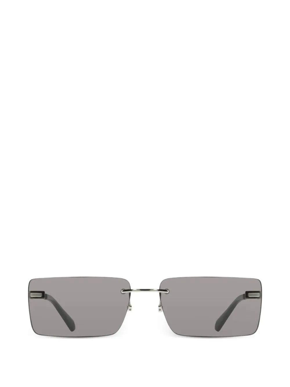 Calvin Klein rectangle-frame sunglasses - Nero