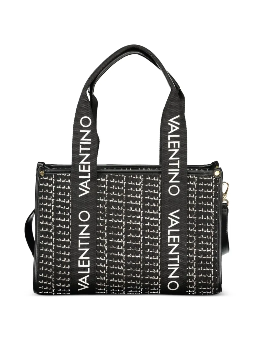 MARIO VALENTINO logo-print tote bag - Nero